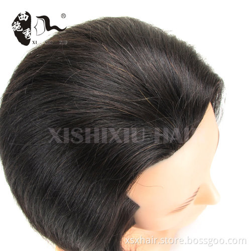 Low Cost Best Quality 100% Human Hair Training Head Stand For Salon Practice
